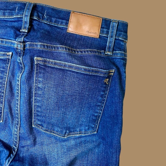 Madewell ‘Tall 9” Mid-Rise Skinny Jeans in Hayes Wash: Button-Front Edition’ 28T - Picture 14 of 16